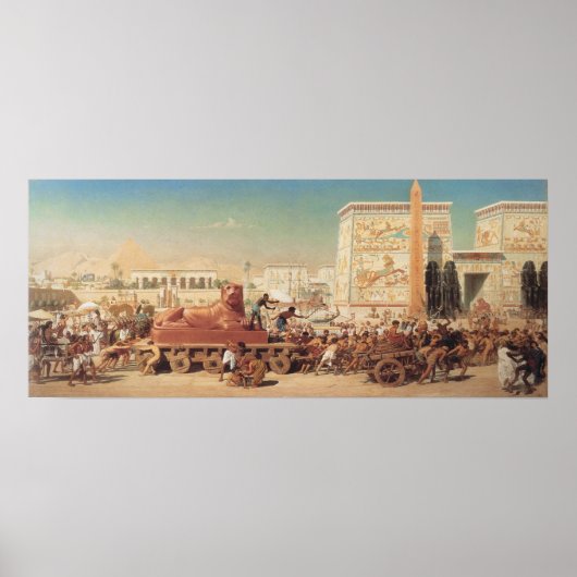 Israël in Egypte Poster (Voorkant)