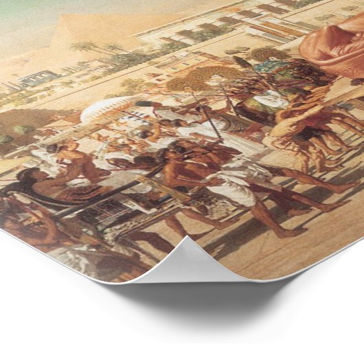 Israël in Egypte Poster (Hoek)