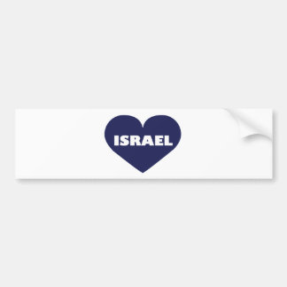 Israël in mijn hart bumpersticker