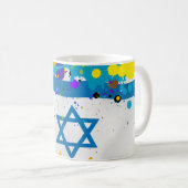 Israel Ink Spray Special Edition Koffiemok (Voorkant rechts)