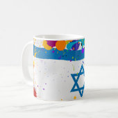 Israel Ink Spray Special Edition Koffiemok (Voorkant links)