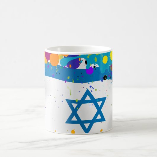 Israel Ink Spray Special Edition Koffiemok (Center)