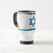 Israel Ink Spray Special Edition Reisbeker (Voorkant links)