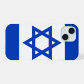 Israël iPhone 15 Case (Achterkant horizontaal)