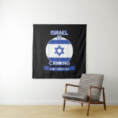 Israel Is Calling And I Must Go  Wandkleed (In situ)