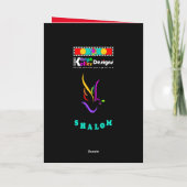 Israël is echt Wenskaart Kaart (Achterkant)