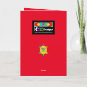 Israël is echt Wenskaart Kaart (Achterkant)