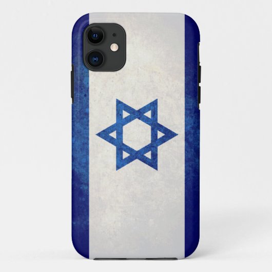 Israël; Israëlische vlag Case-Mate iPhone Case (Achterkant)