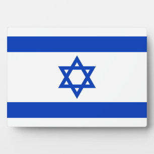Israël - Israëlische vlag Fotoplaat