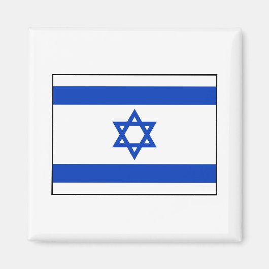 Israël - Israëlische vlag Magneet (Voorkant)