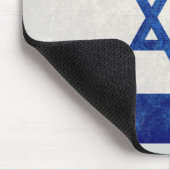 Israël; Israëlische vlag Muismat (Hoek)