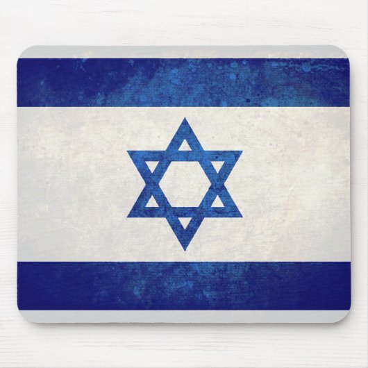 Israël; Israëlische vlag Muismat (Voorkant)