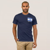 Israël - Israëlische vlag T-shirt (Voorkant volledig)