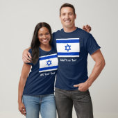 Israël - Israëlische vlag T-shirt (Unisex)