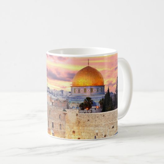 Israel Jerusalem Coffee Mok (Voorkant rechts)