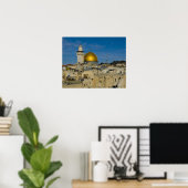Israel, Jerusalem, Dome of the Rock Poster (Thuiskantoor)