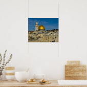 Israel, Jerusalem, Dome of the Rock Poster (Keuken)