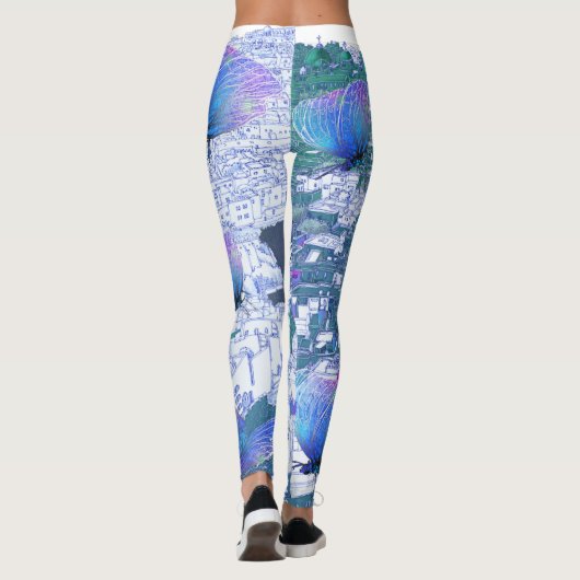 Israel Jerusalem Leggings (Achterkant)