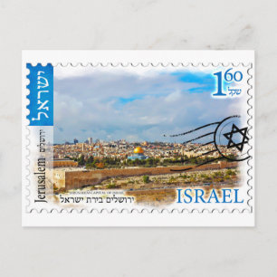 Israël Jeruzalem Briefkaart
