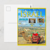 Israël Jeruzalem Briefkaart (Voorkant / Achterkant)