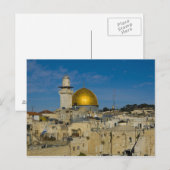Israël, Jeruzalem, Rotskoepel Briefkaart (Voorkant / Achterkant)