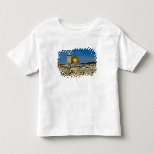 Israël, Jeruzalem, Rotskoepel Kinder Shirts (Voorkant)