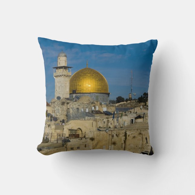Israël, Jeruzalem, Rotskoepel Kussen (Voorkant)