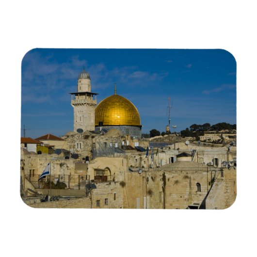 Israël, Jeruzalem, Rotskoepel Magneet (Horizontaal)