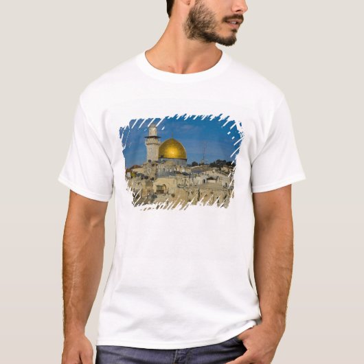 Israël, Jeruzalem, Rotskoepel T-shirt (Voorkant)