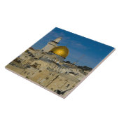 Israël, Jeruzalem, Rotskoepel Tegeltje (Zijkant)