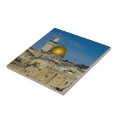 Israël, Jeruzalem, Rotskoepel Tegeltje (Zijkant)