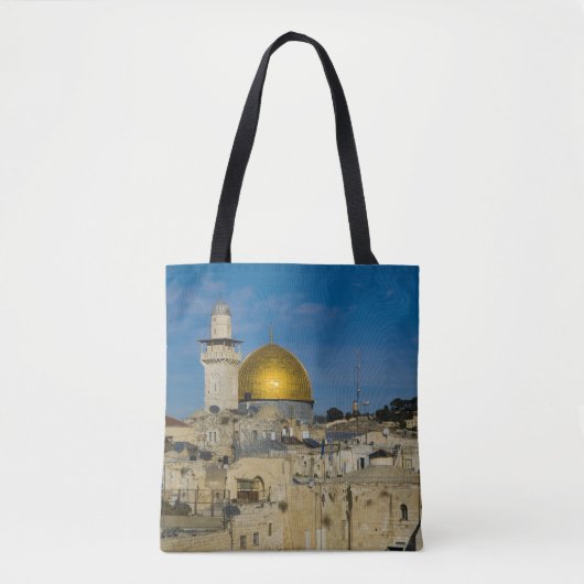 Israël, Jeruzalem, Rotskoepel Tote Bag (Voorkant)