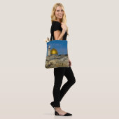 Israël, Jeruzalem, Rotskoepel Tote Bag (Op model)