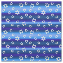 Israel Jewish Star van David op Blue