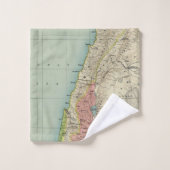 Israël Kaart Bad Handdoek (Wasdoekje)