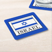 Israël Kartonnen Onderzetters (Schuin)