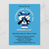 ISRAEL LABOR DAY Barbecue Uitnodiging Briefkaart (Voorkant)