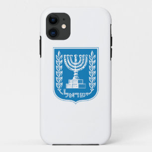 Israël land wapen wapenschild symbool embleem vlag Case-Mate iPhone case