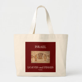 ISRAEL LOAVES and FISHES Bag Grote Tote Bag