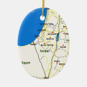 Israel map.JPG Keramisch Ornament
