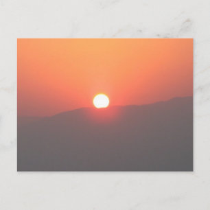 Israel Masada Sunrise Briefkaart