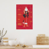 Israël Muurkunst Vintage Reisposter Print Thuis (Keuken)