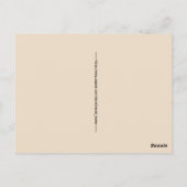 Israël Oude Ansichtkaart Briefkaart (Achterkant)