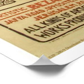 Israël Palestine Travel Poster (Hoek)