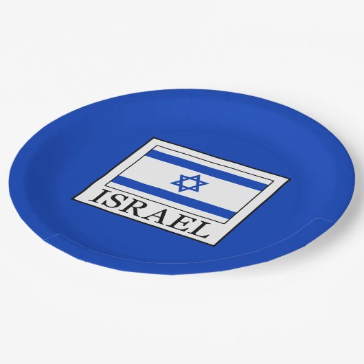 Israël Papieren Bordje (Gekanteld)