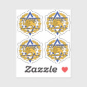 Israël Perzische Leeuw Sticker (Vel)