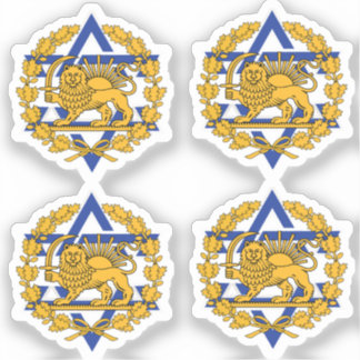 Israël Perzische Leeuw Sticker
