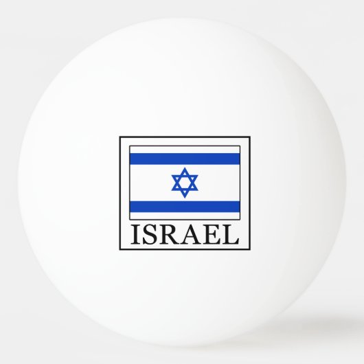 Israël Pingpongbal (Voorkant)