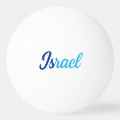 Israël Pingpongbal (Achterkant)