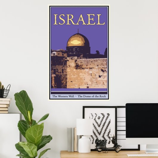 Israël Poster (Thuiskantoor)